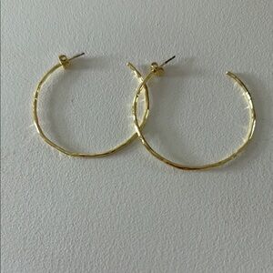 Elegant Gold Hoop Earrings